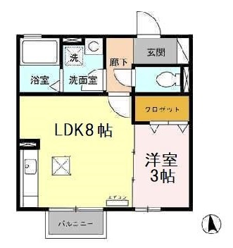 【間取り】 | カスケード【名古屋市賃貸・宅配ボックス】