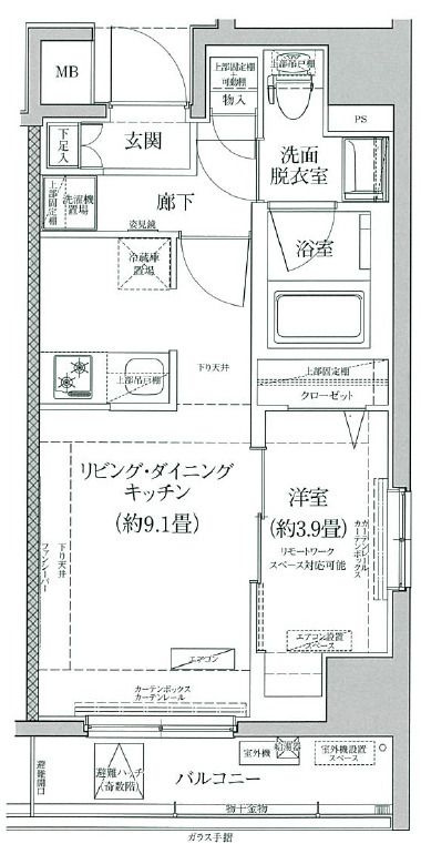 ティモーネ押上ノルドの間取り