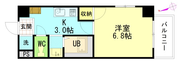 第2エビスヤビルの間取り|間取図