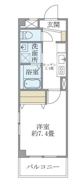 フジ・プライムコートの間取り|間取りです。