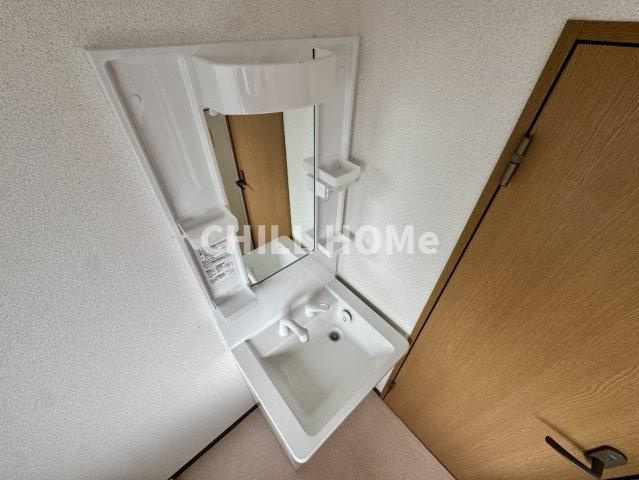 レジデンスカープ前橋の洗面所|当社、チルホームのHPもご覧ください(^^)/物件情報多数♪