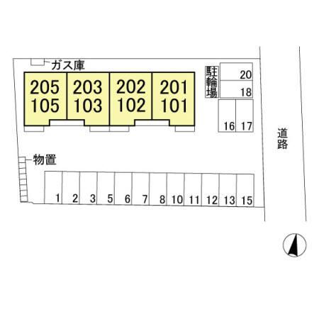 クレストの区画図|高崎、前橋エリアのお部屋探しはエンドスケープまで！お客様の理想お聞かせ下さい♪
