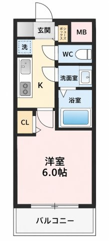 MAXIV名古屋の間取り