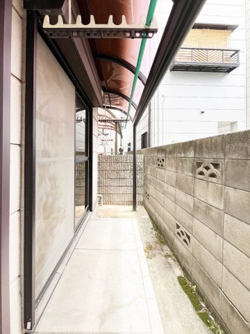 豊中市北桜塚2丁目　中古戸建住宅の庭