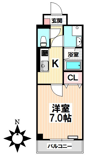 【間取り】 | ドゥナーレ内浜町