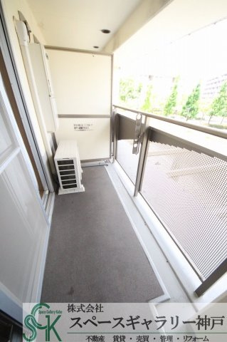 学園カレッジハイツのバルコニー|※お部屋により仕様が異なる可能性があります。