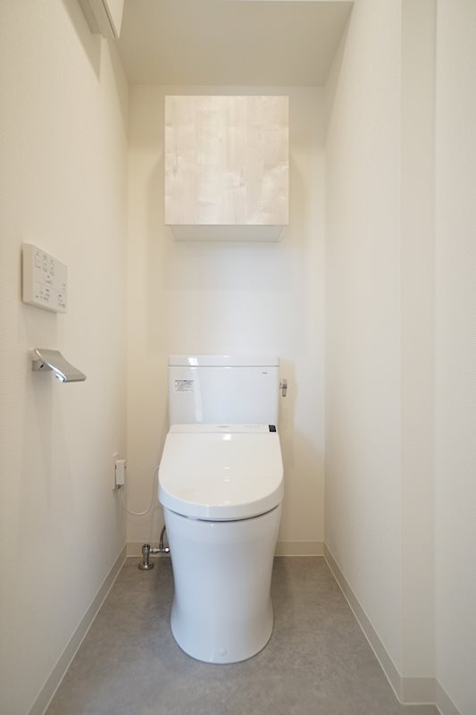メインステージ目黒Ⅲ のトイレ|落ち着いた色調のトイレです