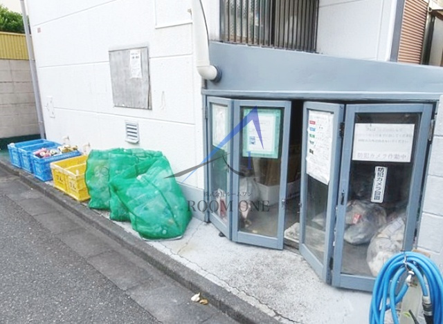 東田荘Ｂ棟のその他共用部分|共有ゴミ捨て場です。