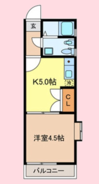 エクセルコート宮原の間取り