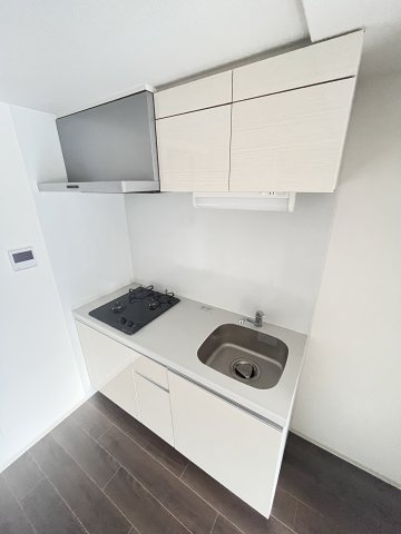 大阪市都島区都島本通３丁目の賃貸マンションのキッチン