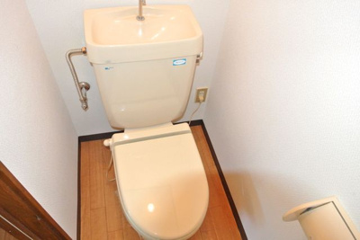 【トイレ】 | コーポ森笠Ｂ棟 | シンプルで使いやすいトイレです