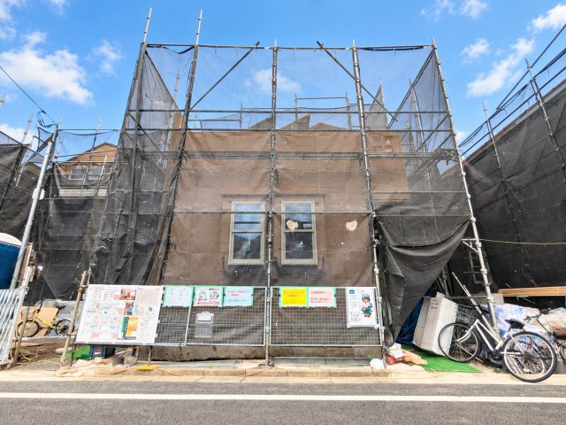 練馬区南大泉2丁目　新築戸建　全7棟の外観|2026.10.30撮影

現地ご見学希望・資料請求などお気軽にお問い合わせ下さい！
03-5990-5201