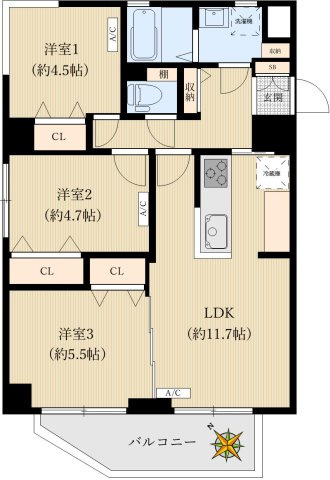 【間取り】