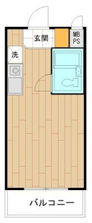 【間取り】 | モナークマンション桜上水 | 間取りです。