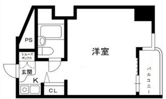 【間取り】 | プラティーク新宿曙橋 | 間取りです。