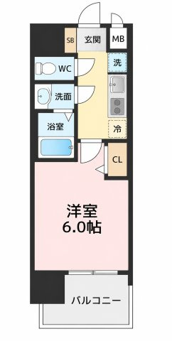MAXIV新栄の間取り