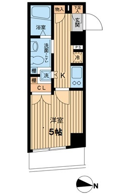 【間取り】 | エスティメゾン武蔵小山