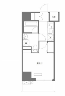 【間取り】 | プレミアムキューブ田町 | 間取りです。