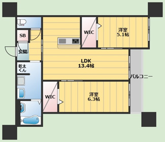 【間取り】 | D-residence服部寿町