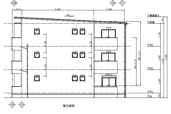 那珂川市今光４丁目のアパートの居間・リビング