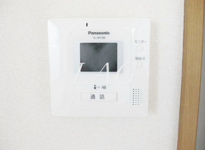 【セキュリティ】 | クレベール | モニター付インターホンです。