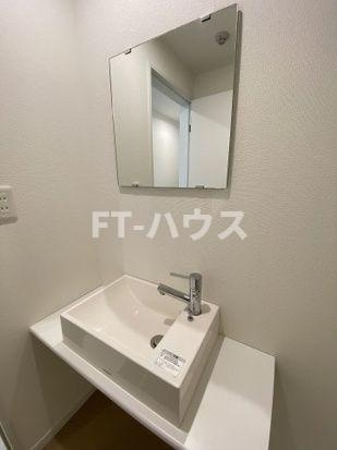 V-room1の洗面所