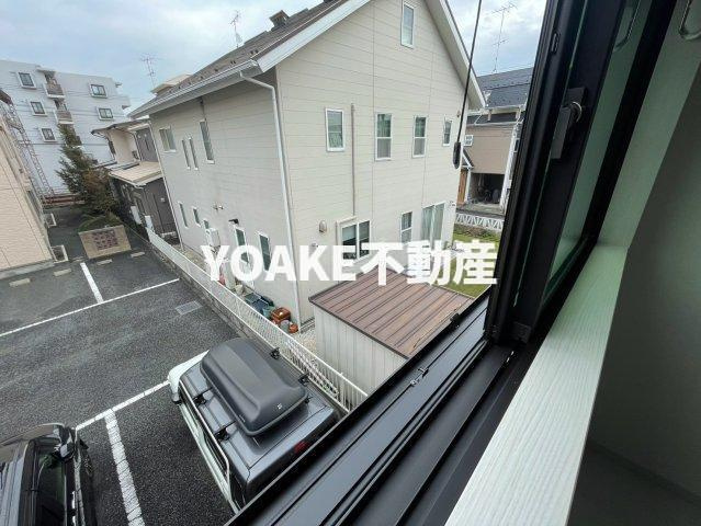 フェリーチェ中央林間のバルコニー