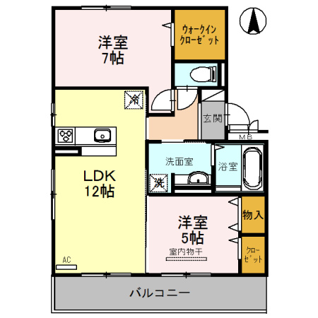 アルヴィスコートの間取り