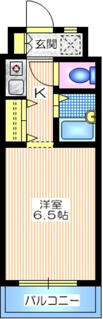 ドリームハイツの間取り|収納がお部屋に向いていないので広く使えます