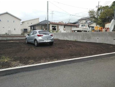【外観】 | 富士市三ツ沢 10期 新築一戸建て 3号棟 | 現在建築中の外観画像です。ご内覧は同じメーカーの完成物件へご案内いたしますので、いつでもご相談ください！