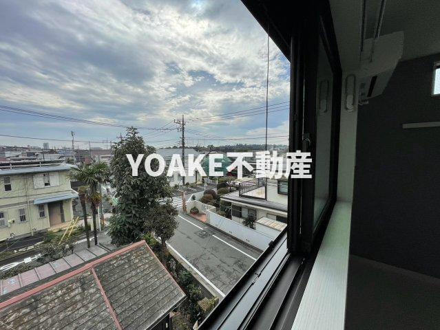 フェリーチェ中央林間のバルコニー