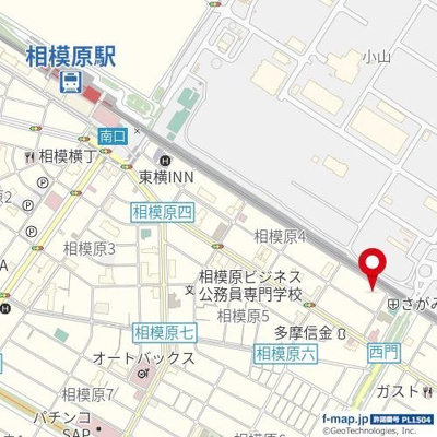 【地図】 | ホーユウコンフォルト相模原Ⅱ