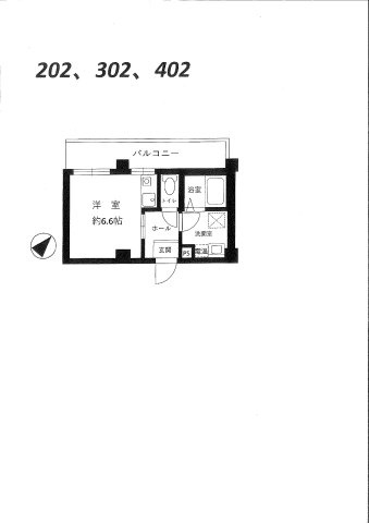 SORA住吉の間取り