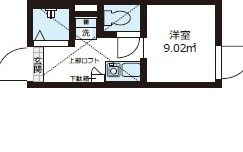 ＱＵＱＵＲＩ北新宿の間取り|間取りです。
