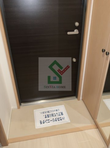 ヴィラデソールの玄関