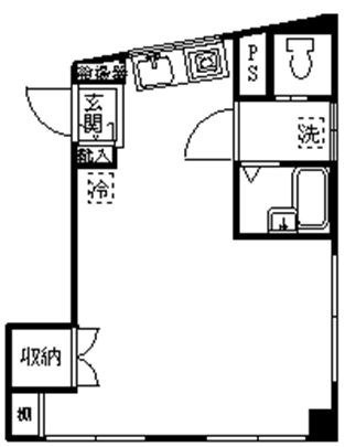ハウスポート中井ビル の間取り|間取りです。