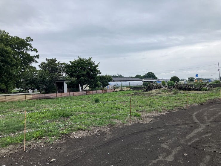 板戸町土地の外観