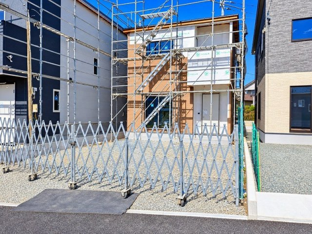 仲介手数料不要　新築 泗水町吉富5号地 3LDK ダブルWIC 2026年11月完成予定の前面道路含む現地写真|現地（建築中）