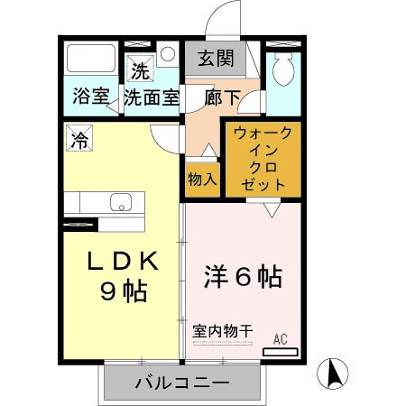 コンフォートの間取り
