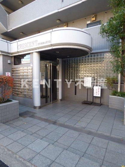 【エントランス】 | クレッセント下丸子 | ゆとりのあるエントランスです