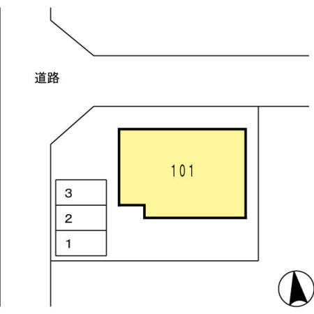 花家鮓様戸建借家の区画図|☆三木市　花家鮓様戸建☆