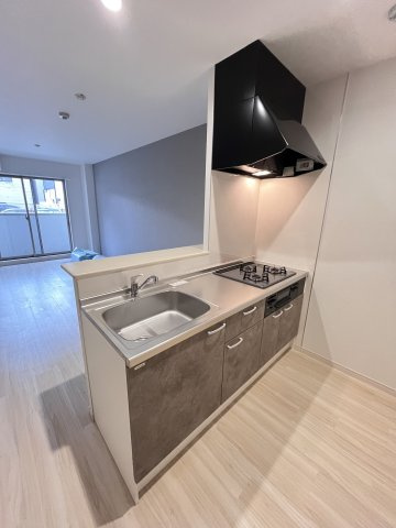 大阪市城東区中浜３丁目の賃貸マンションのキッチン