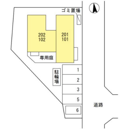 カトルピアの区画図|☆三木市　カトルピア☆