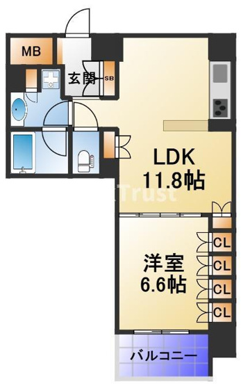 【間取り】 | ビエラコート内久宝寺