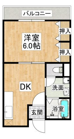 スカラーズハウスの間取り|※間取りが現況と異なる場合は現況を優先します※
