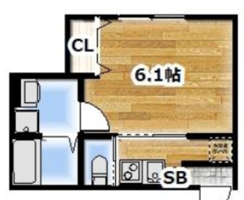 エスペランサ市川の間取り