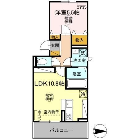 【間取り】 | D-room穴川２丁目