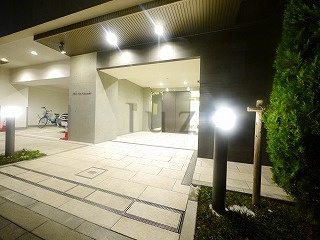 アーリアシティ川崎のエントランス