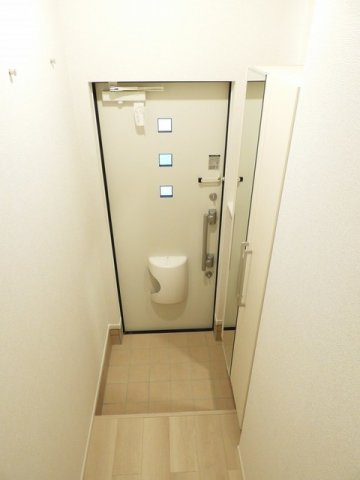 サン　ウォームの玄関|毎日通る玄関はこちらです