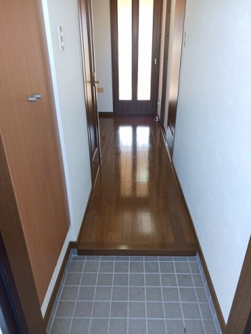 サニーヒルズＫの玄関|毎日通る玄関はこちらです